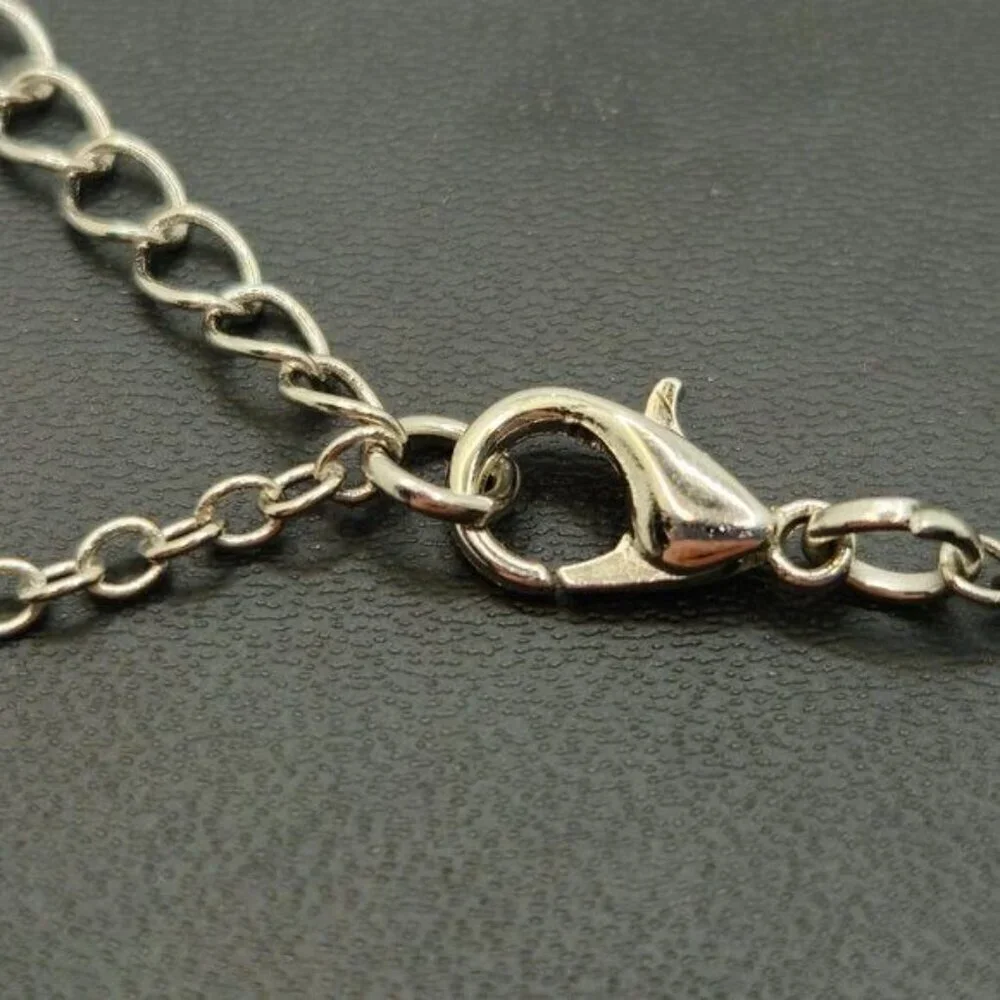 Sterling Silver Open‎ Heart Pendant